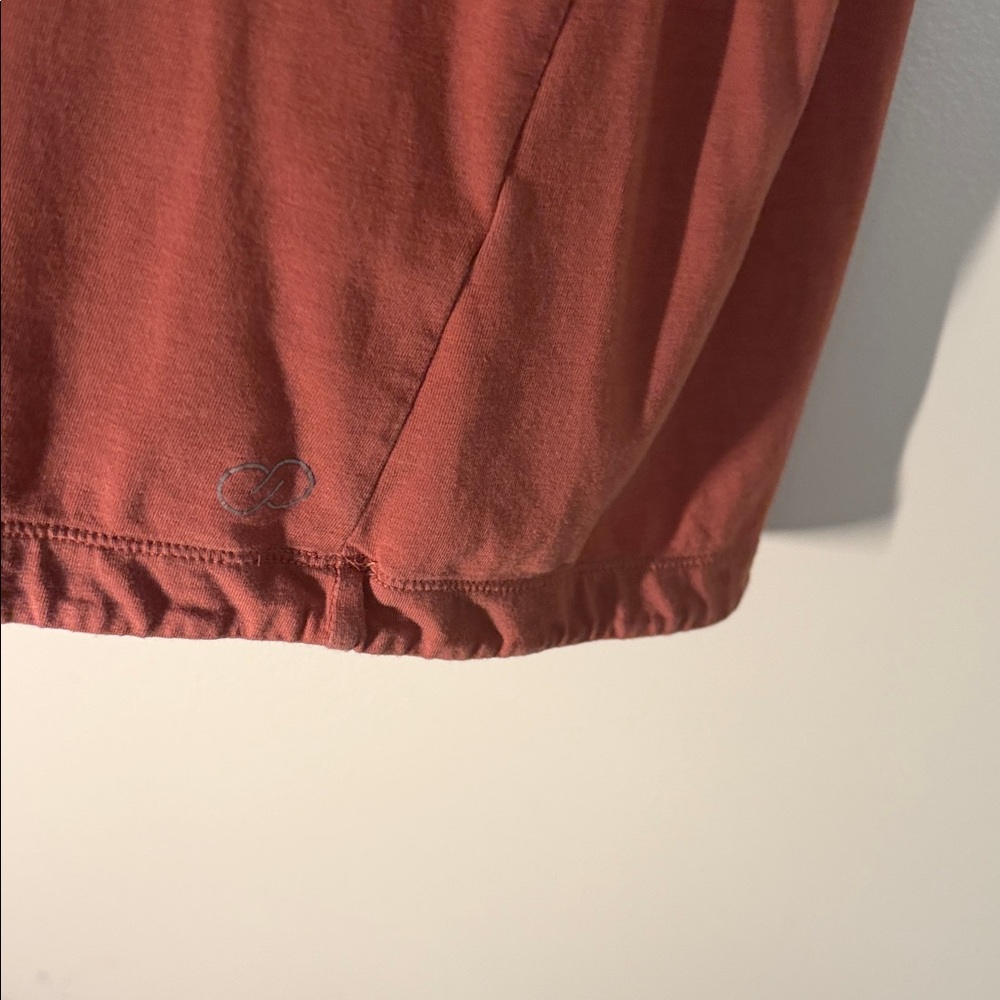 CALIA by Carrie Underwood Rust Scoop Neck Tank - Picture 5 of 7